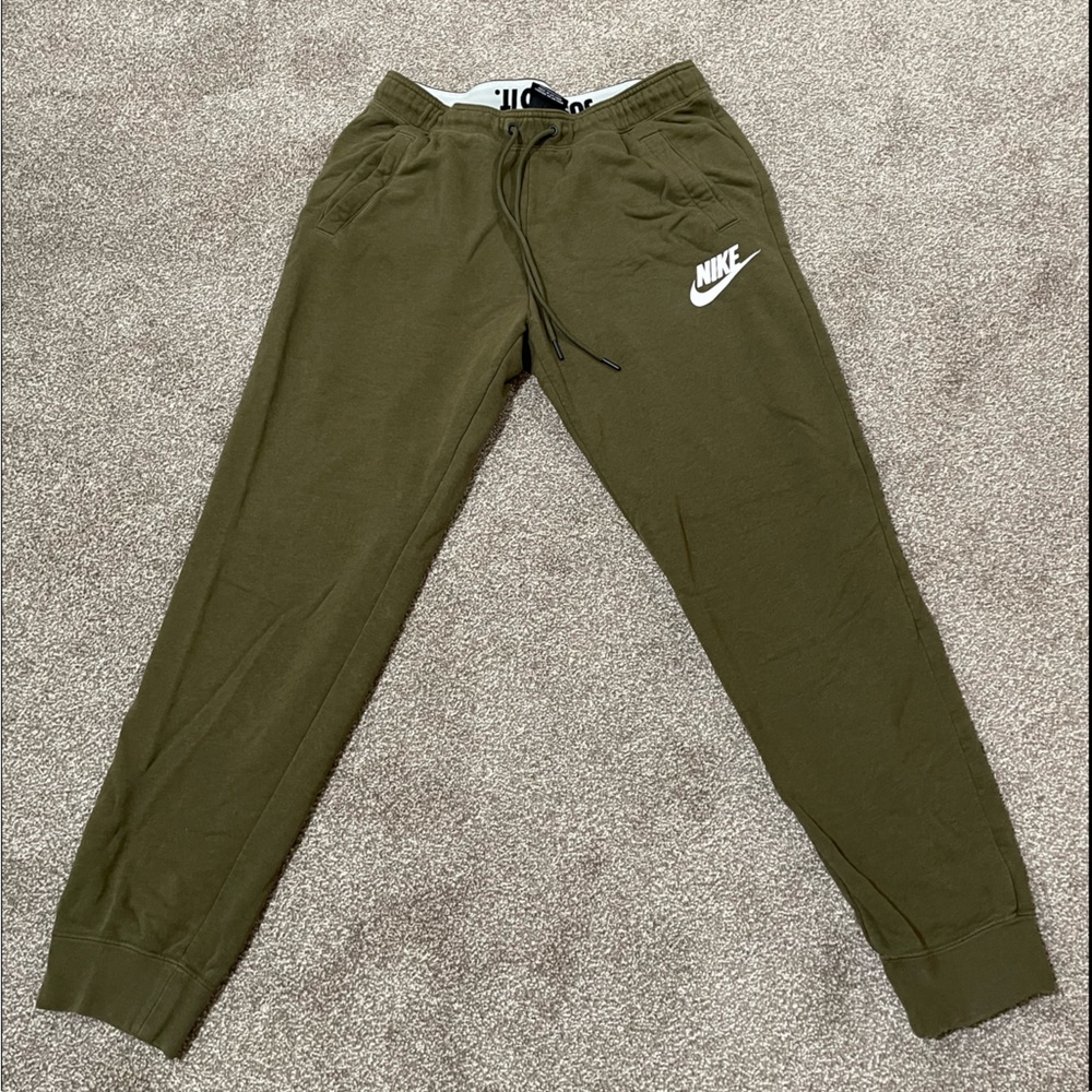 Nike Olive Green Joggers
